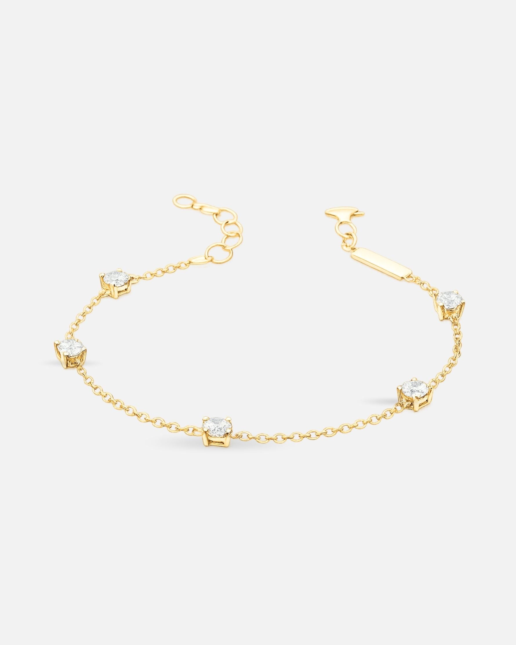 Flora Bracelet – Gold-plated 925 Silver