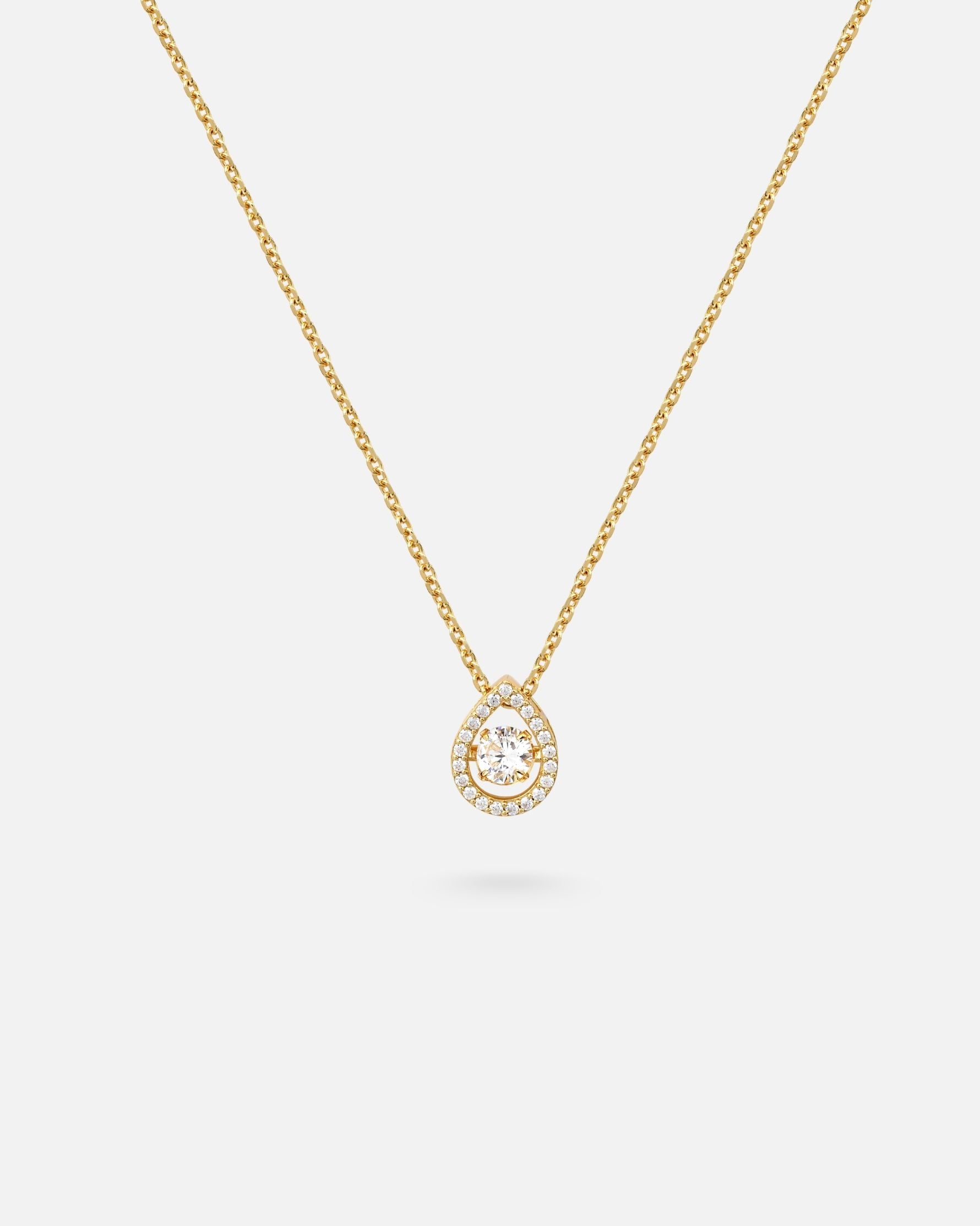 Collier Dancing Stone Goutte