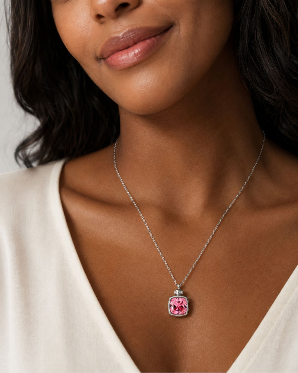 Collier Escapade en argent 925 rhodié