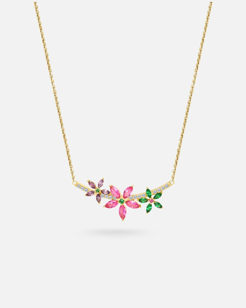 Collier Jardin Fleuri