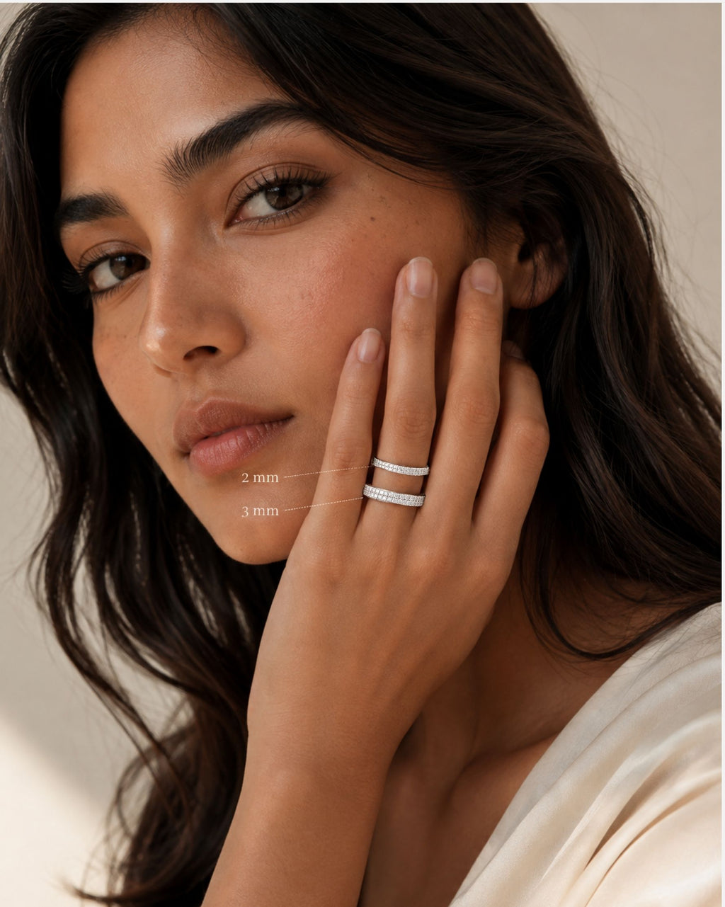 Bague Tradition Pavée en Argent 925