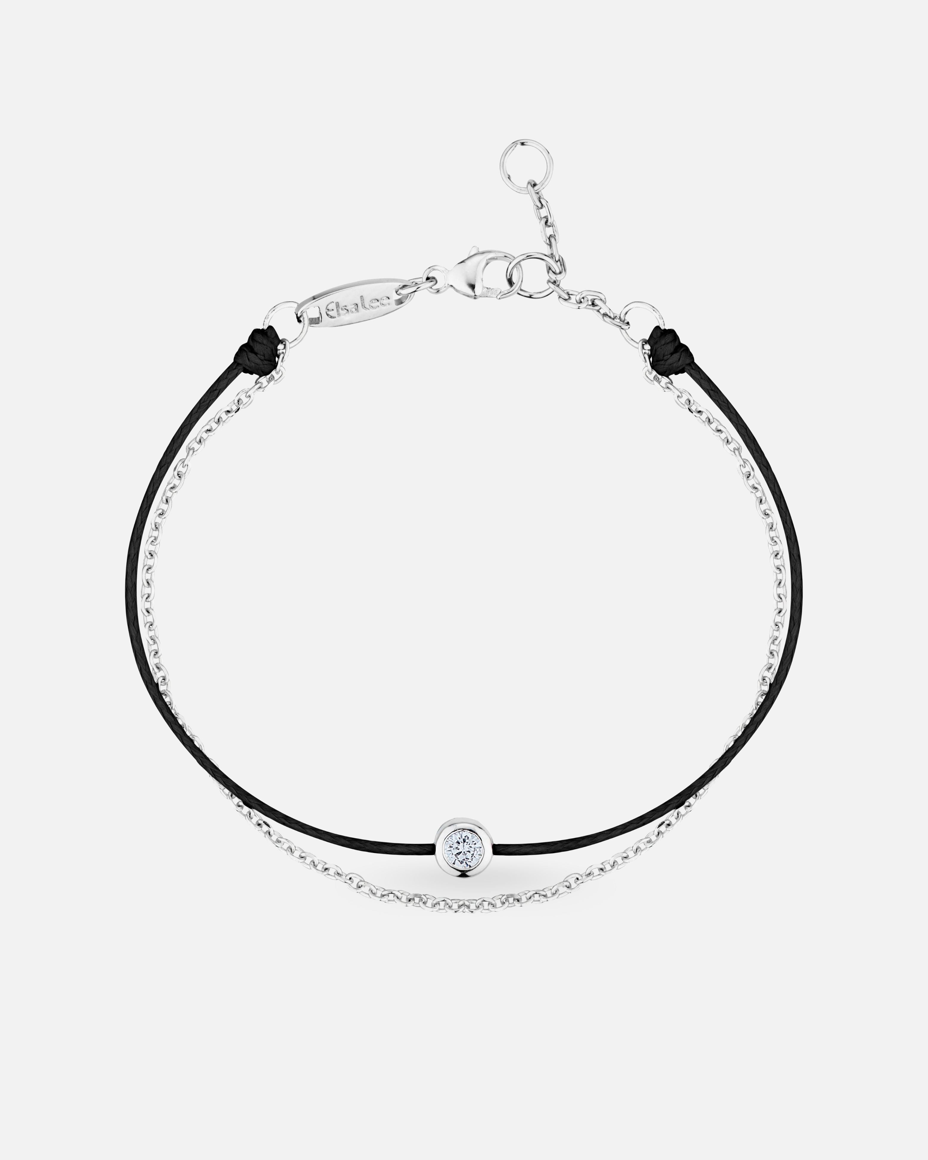 Bracelet Clear Spirit Chaîne – Cordon & Swarovski