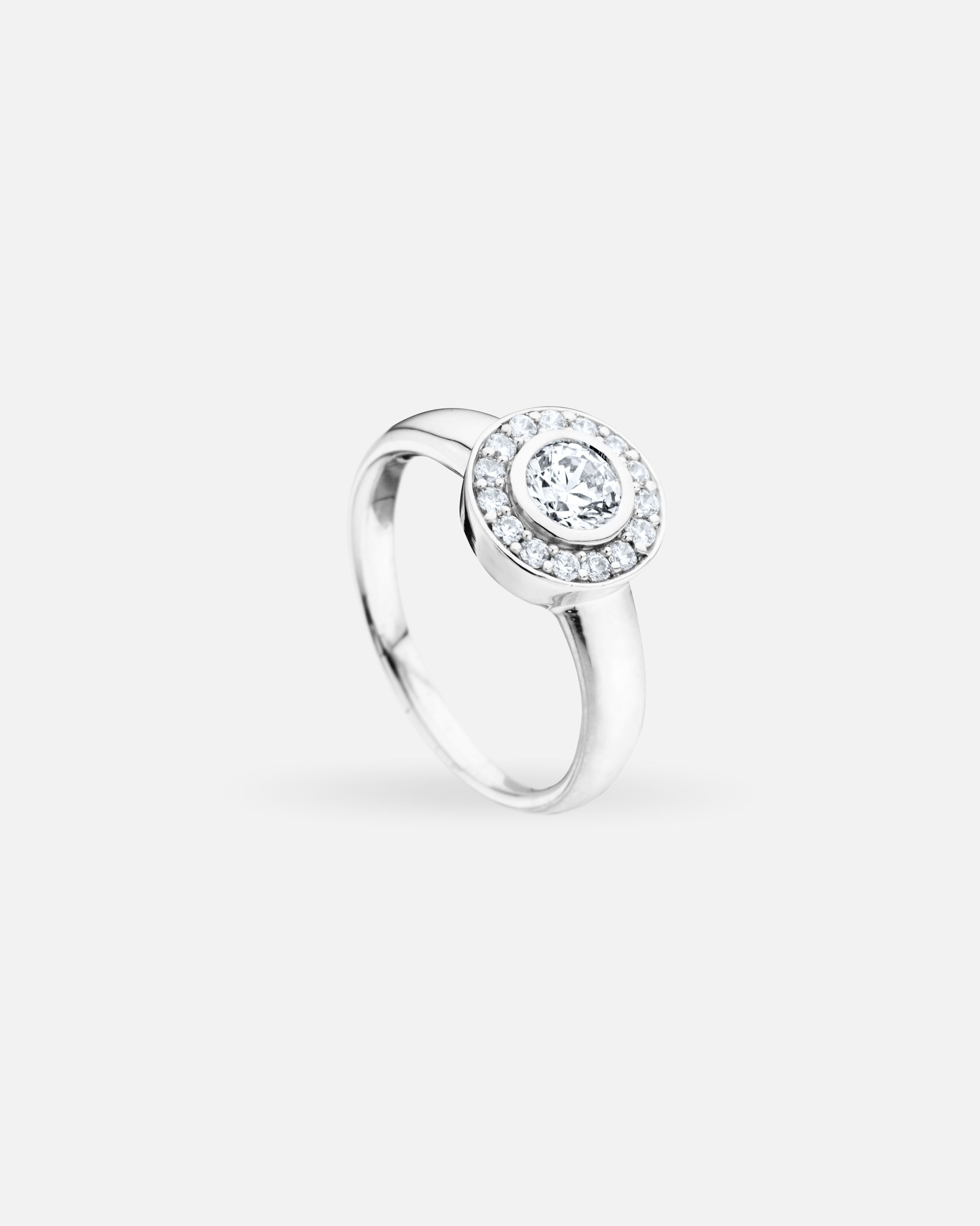 Bague Tradition – Zirconium Swarovski® & Argent 925