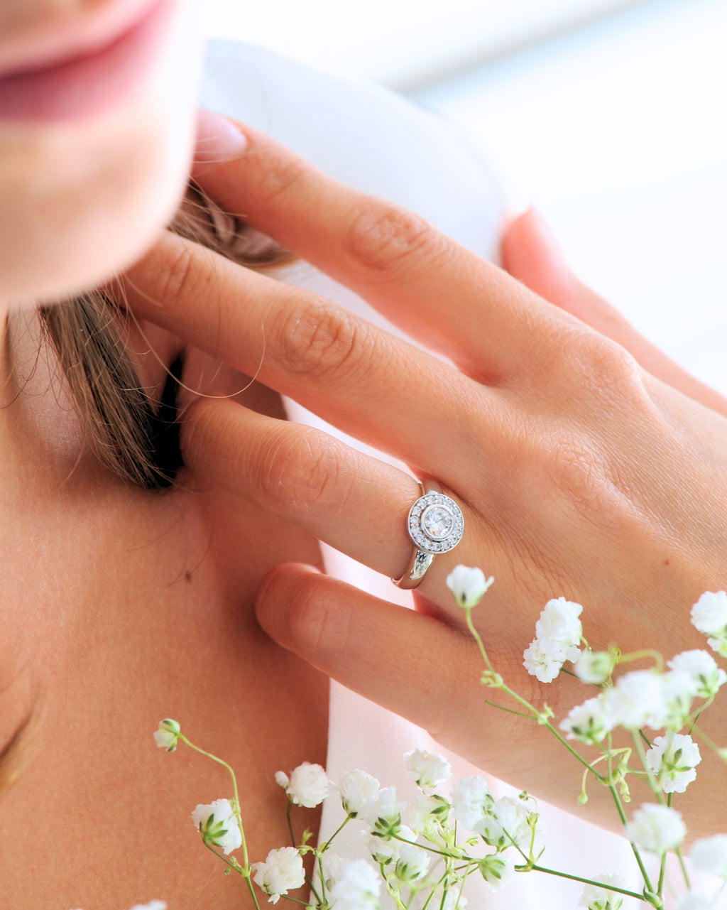 Bague Tradition – Zirconium Swarovski® & Argent 925