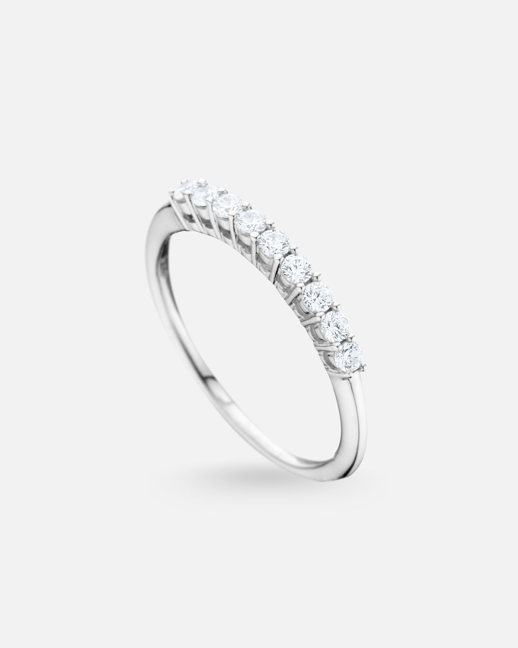 Alliance Femme – Argent 925 & Zirconiums