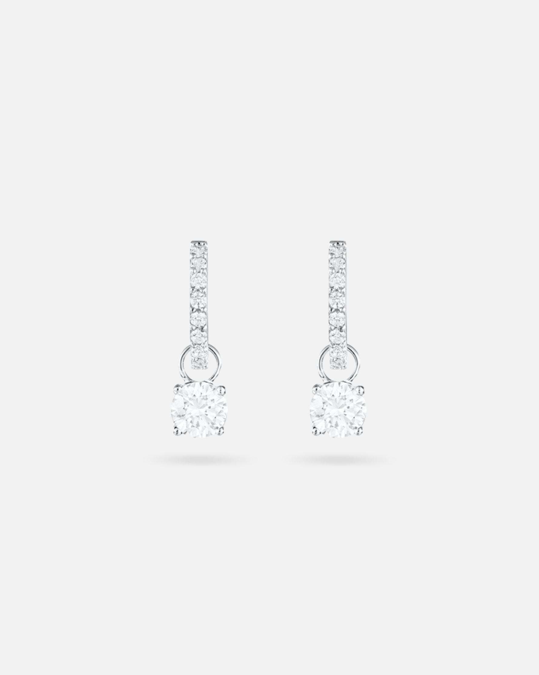 Boucles d’oreilles Tradition – Argent 925 & Zirconiums Swarovski