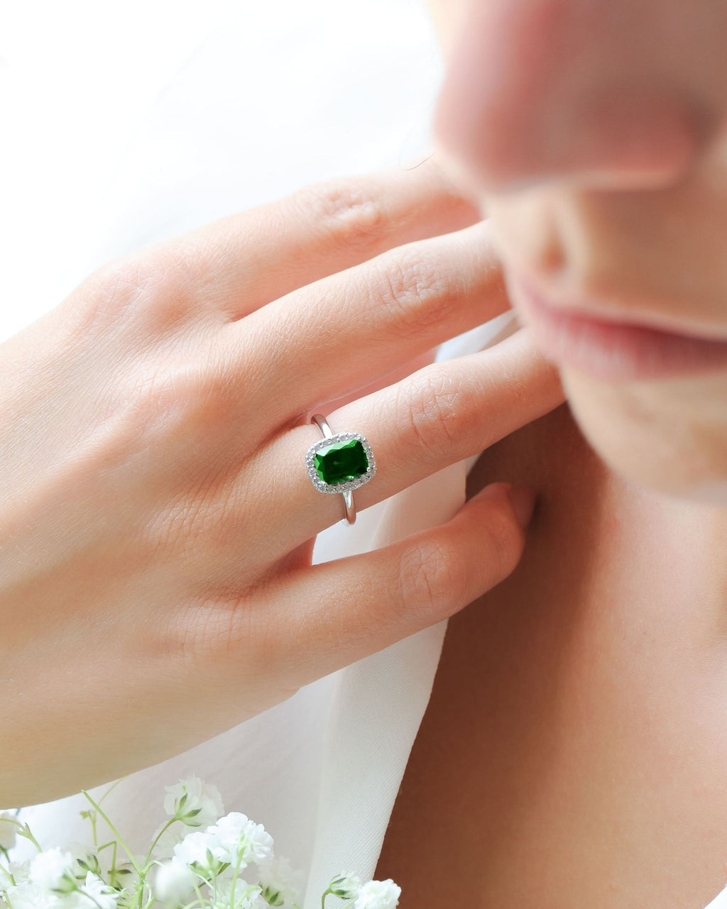 Bague Tradition Émeraude