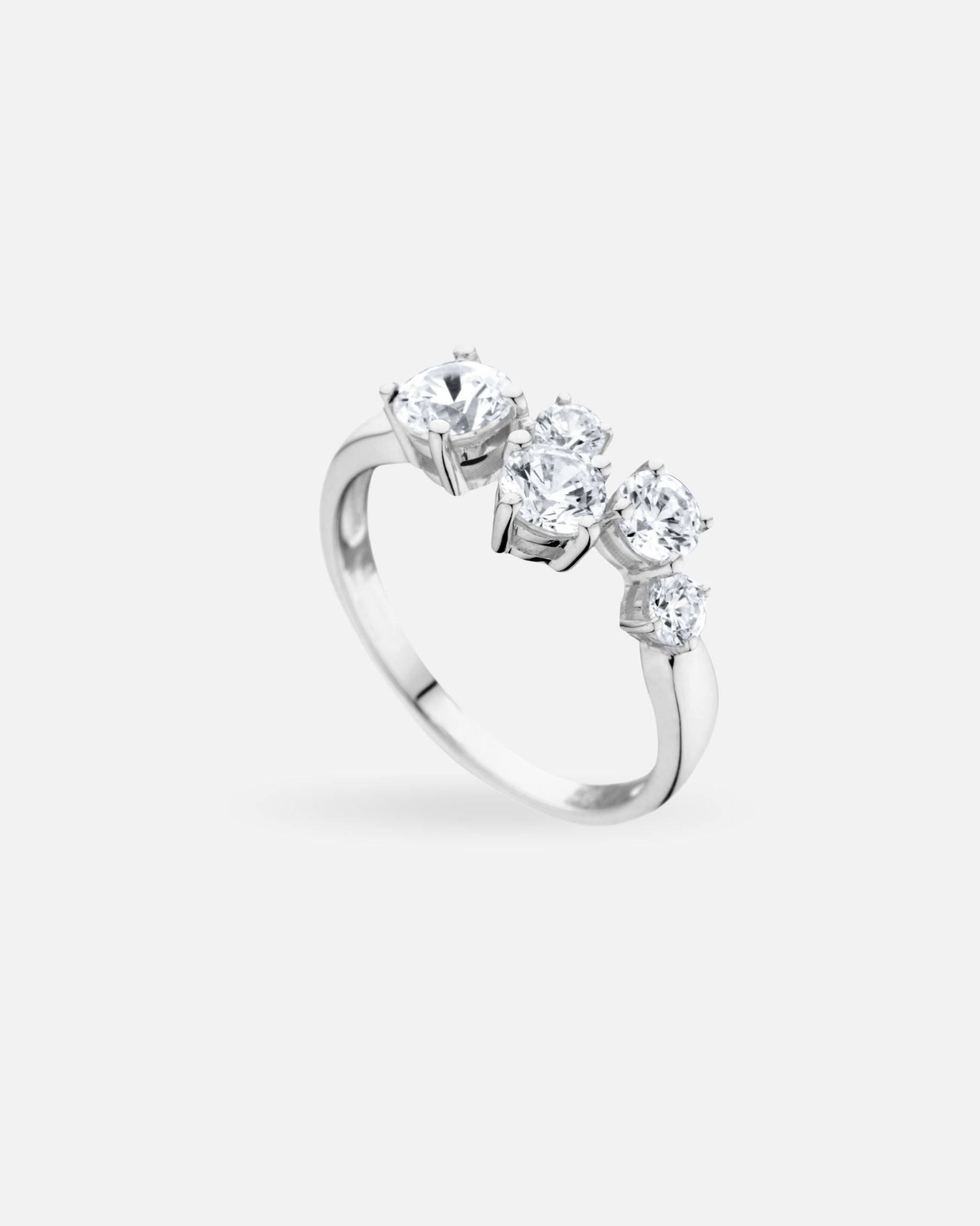 Bague Capucine – Argent 925 & Zirconiums Swarovski