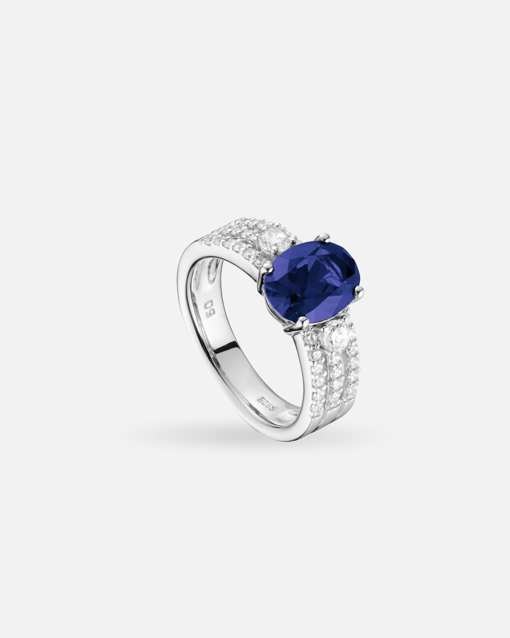 Bague Saphir Tradition – Argent 925