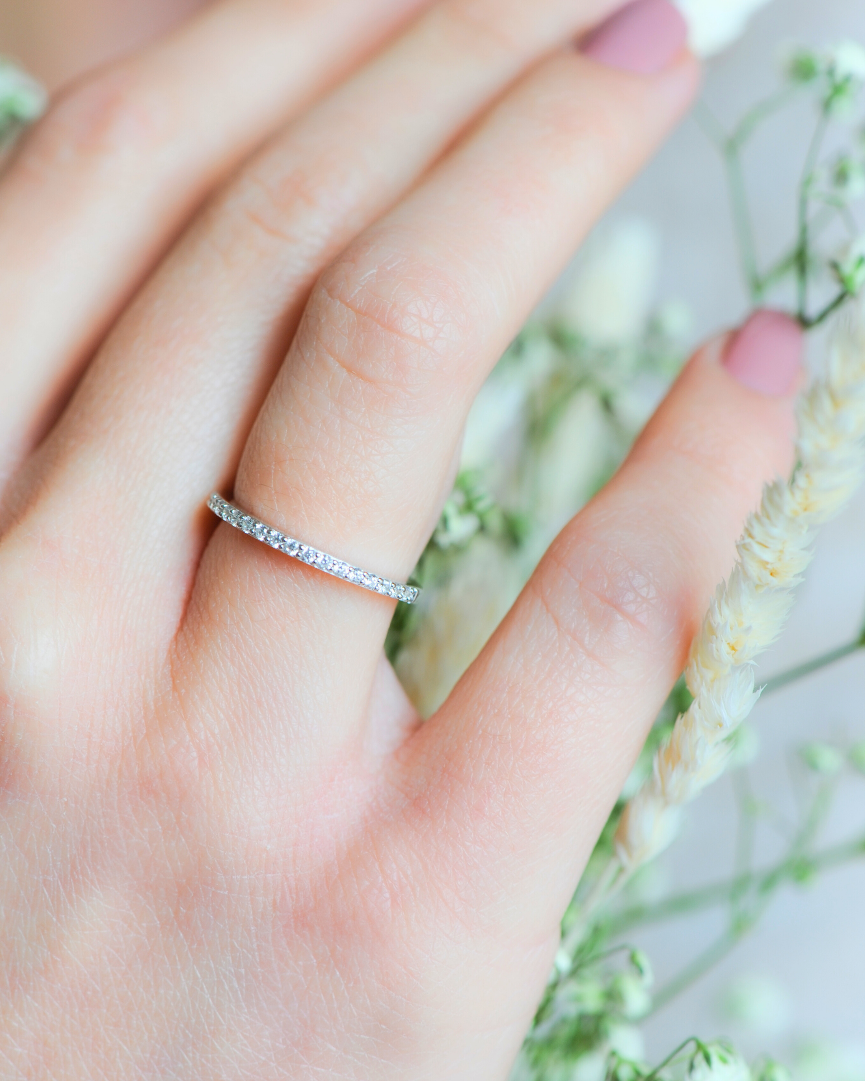 Alliance Élégance demi-tour Tradition – Argent 925