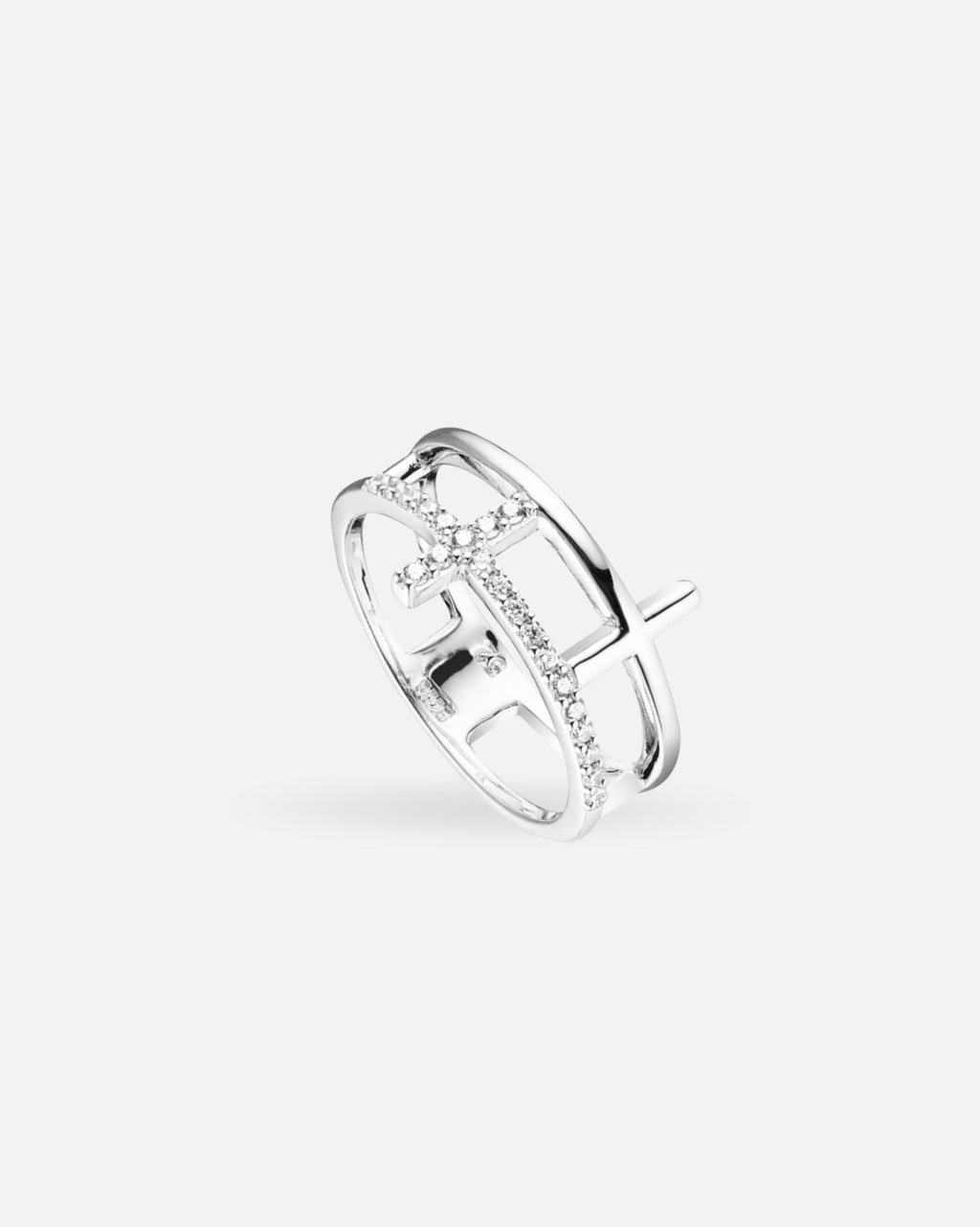 Bague Croix – Argent 925