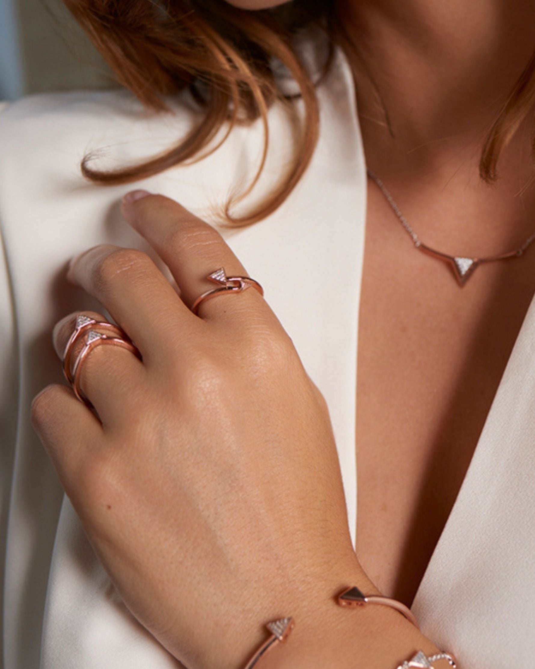 Bague Flèche Tendance