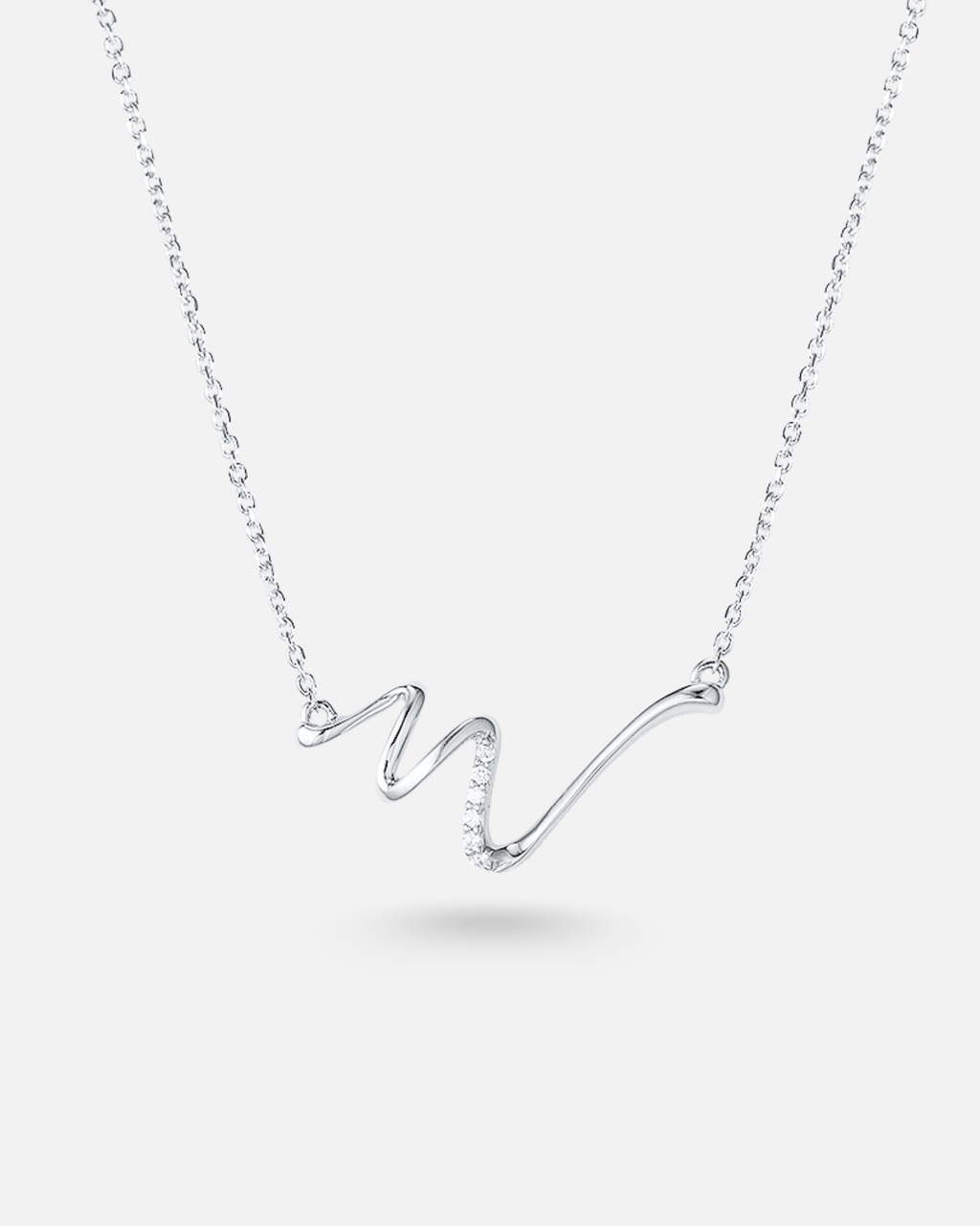 Collier Heartbeat – Argent 925
