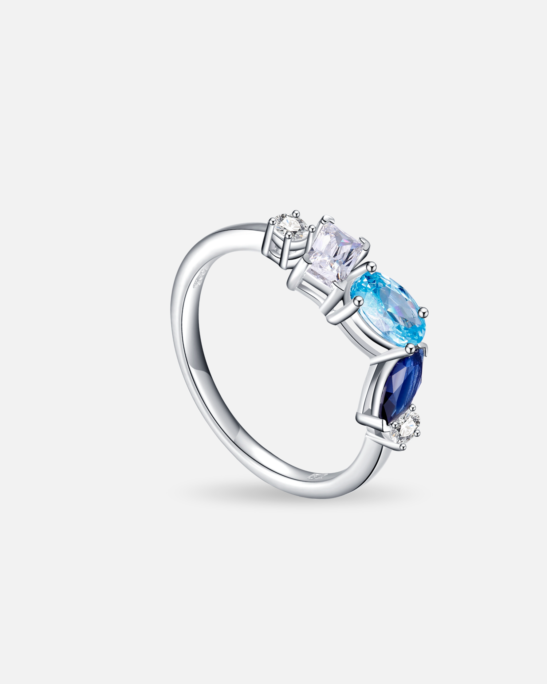 Bague Aquamarine – Argent 925