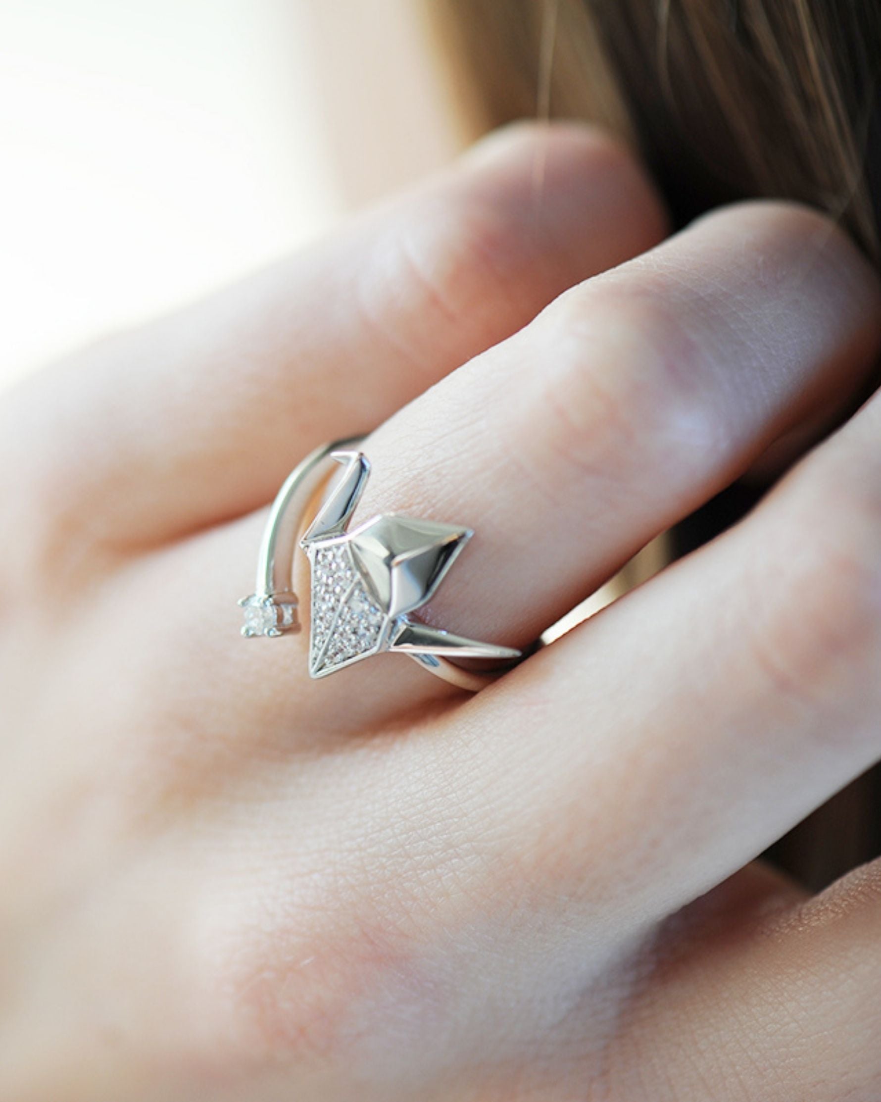 Bague Origami
