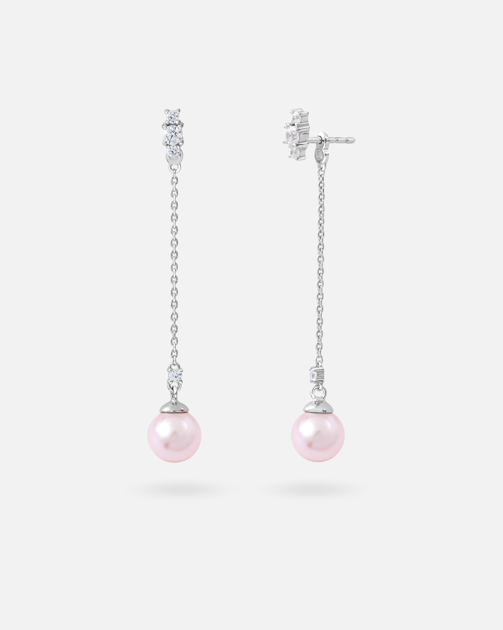 Boucles d’oreilles Earjacket La Vie en Rose