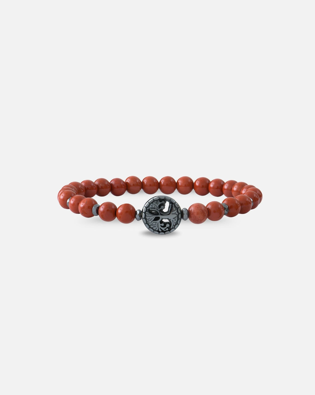 Bracelet Jaspe Rouge Arbre de Vie