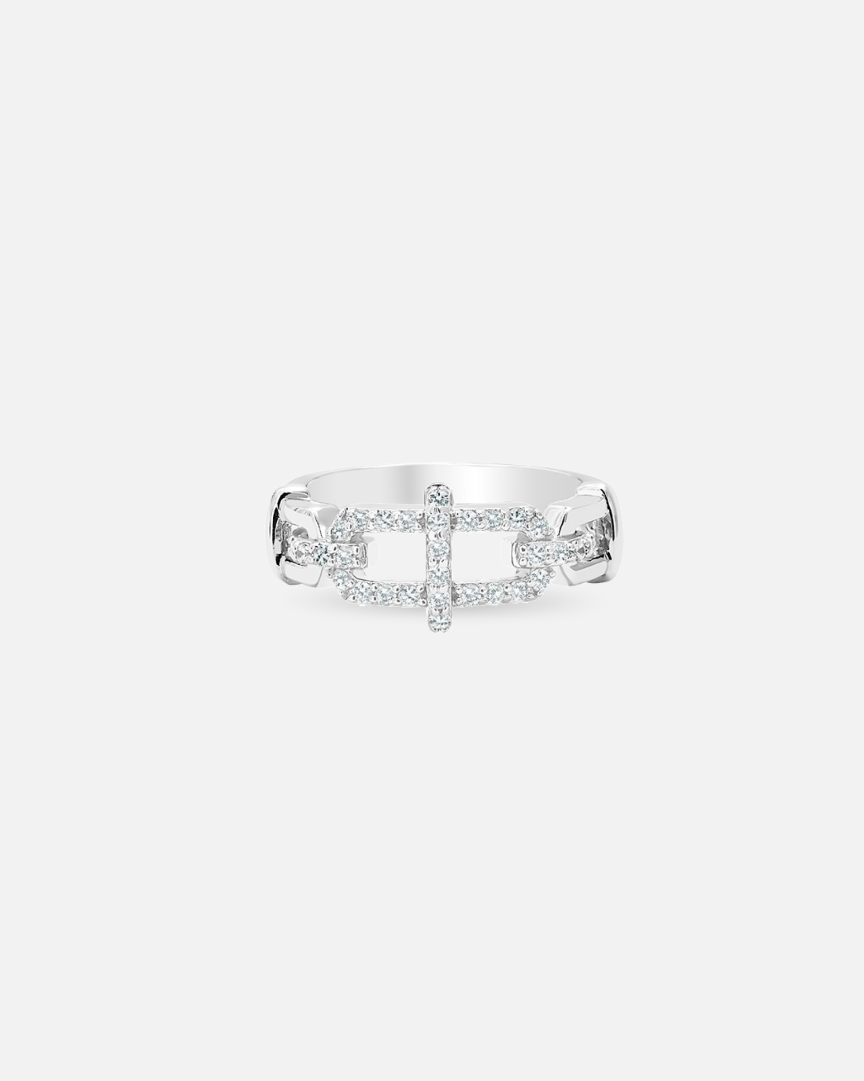 Bague Maillon – Argent 925