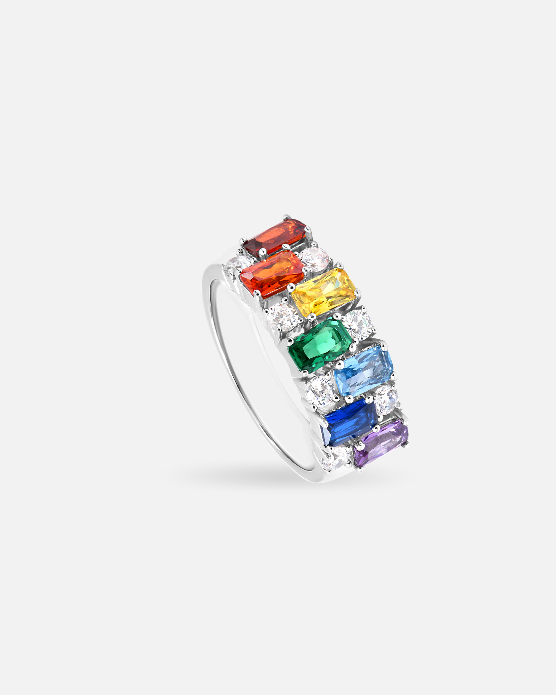 Bague Arc-en-Ciel – Argent 925