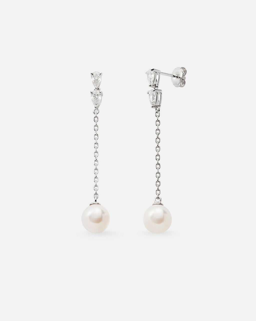 Boucles d’oreilles Pureté Perles Pendantes