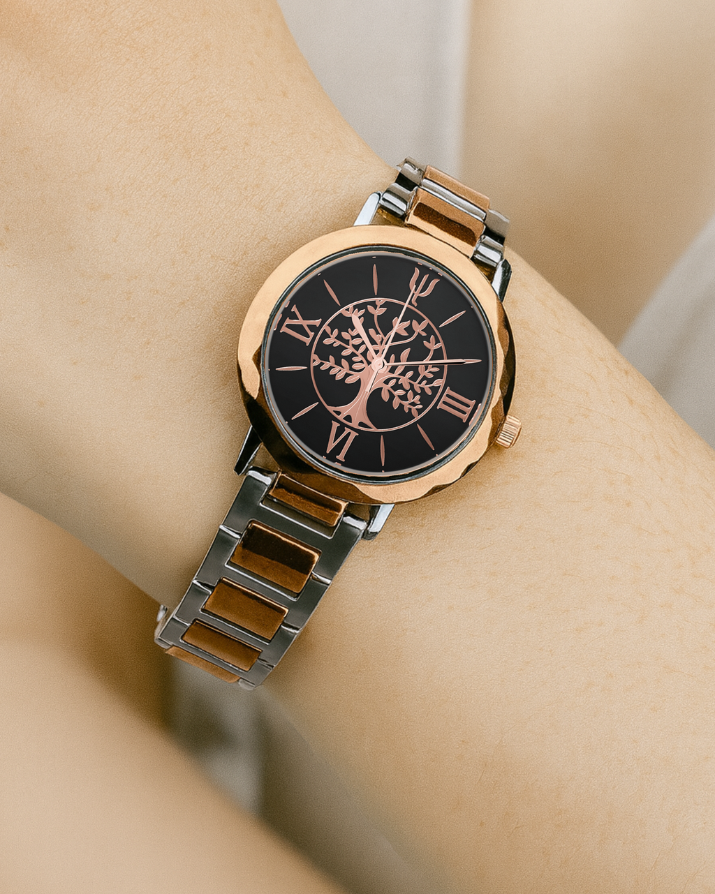 Montre Acier bicolore