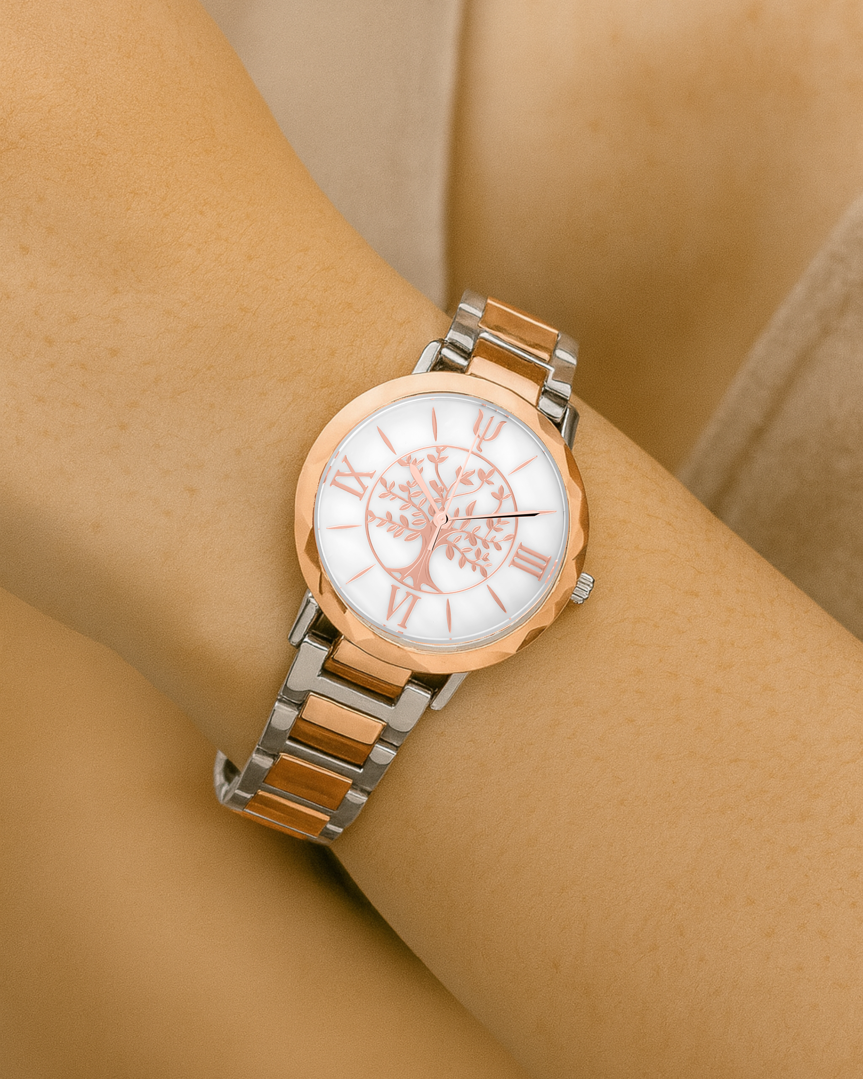 Montre Acier bicolore