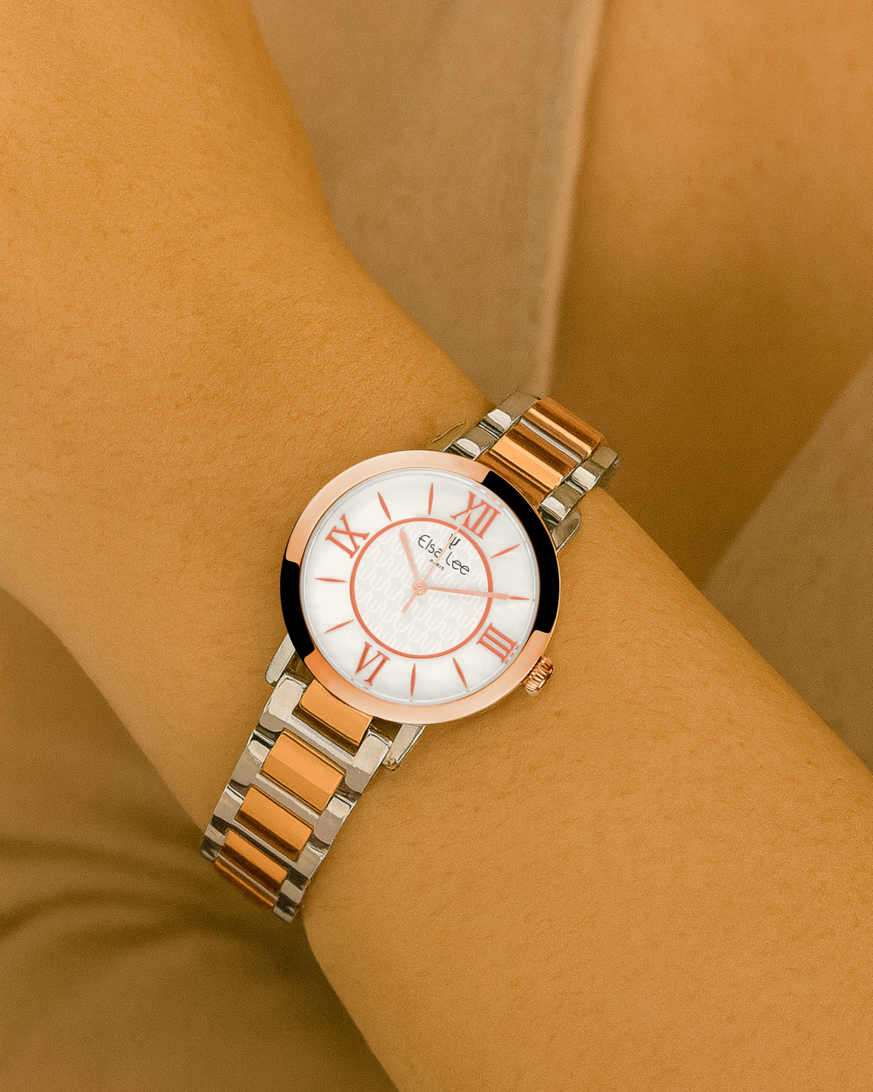 Montre Acier bicolore