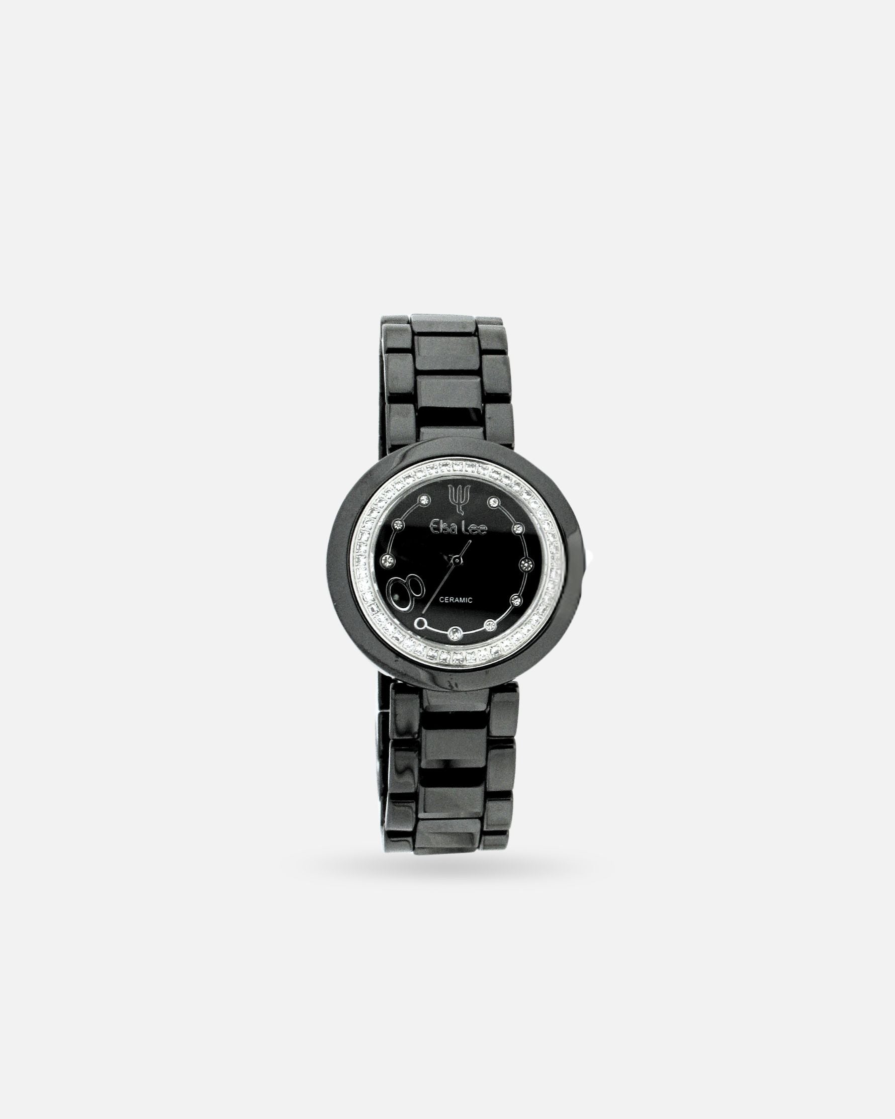 Montre Céramique Noire