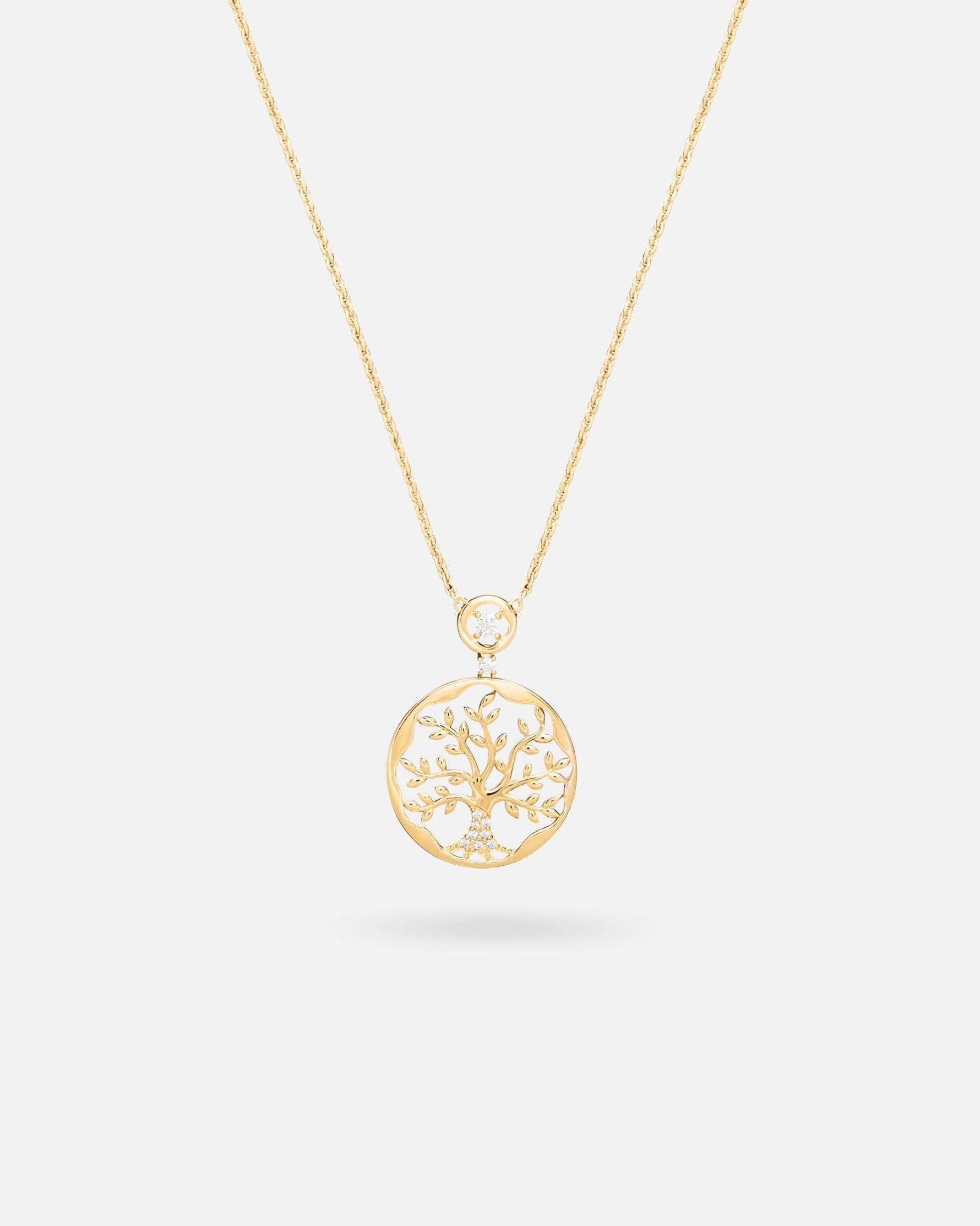 Collier Palmier – Argent 925 doré (Copie)