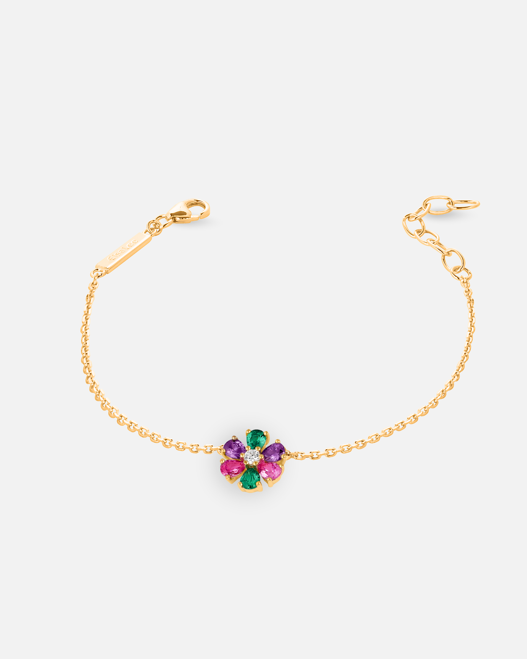 Bracelet Flora – Argent 925 doré