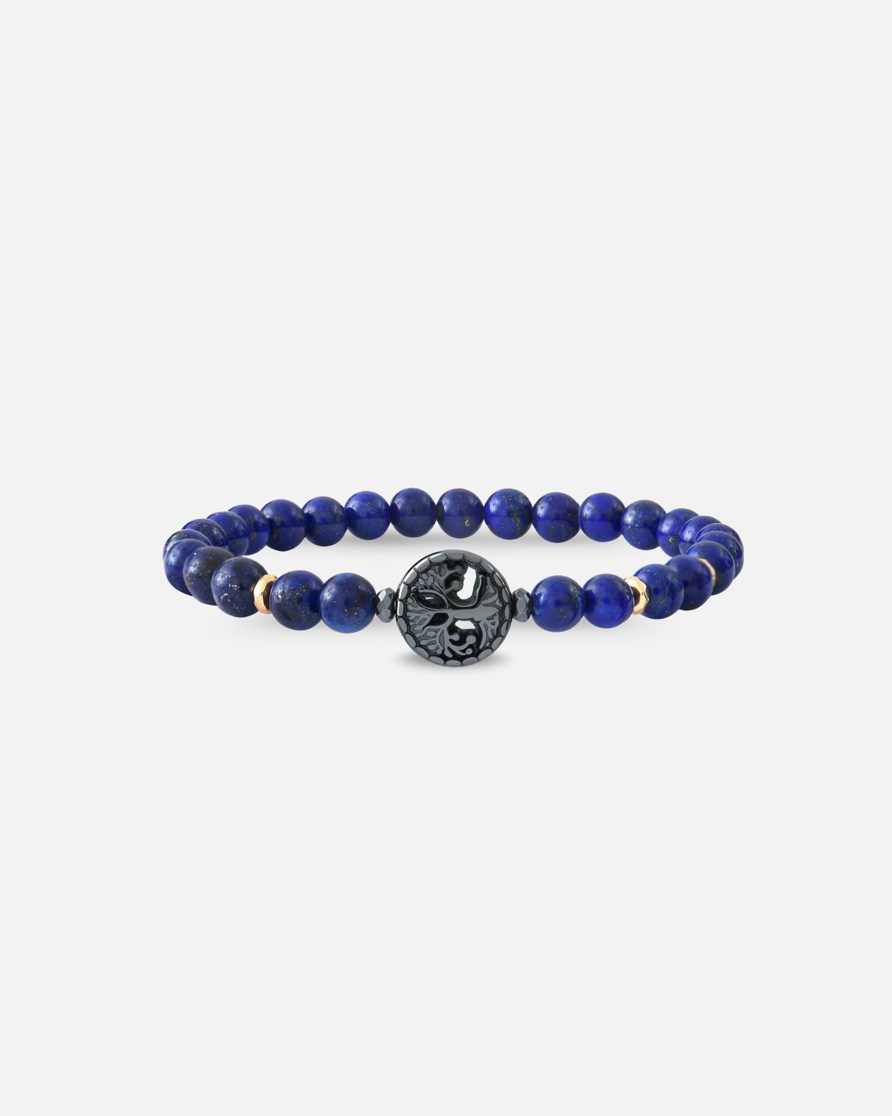 Bracelet Lapis Lazuli Arbre de Vie
