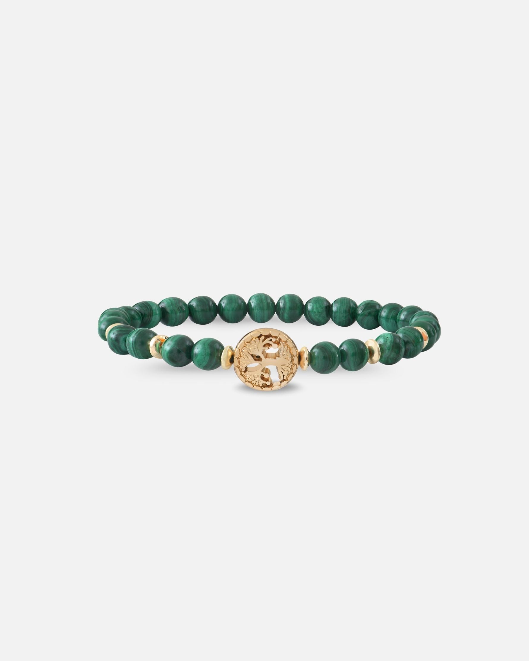 Bracelet Malachite Arbre de Vie