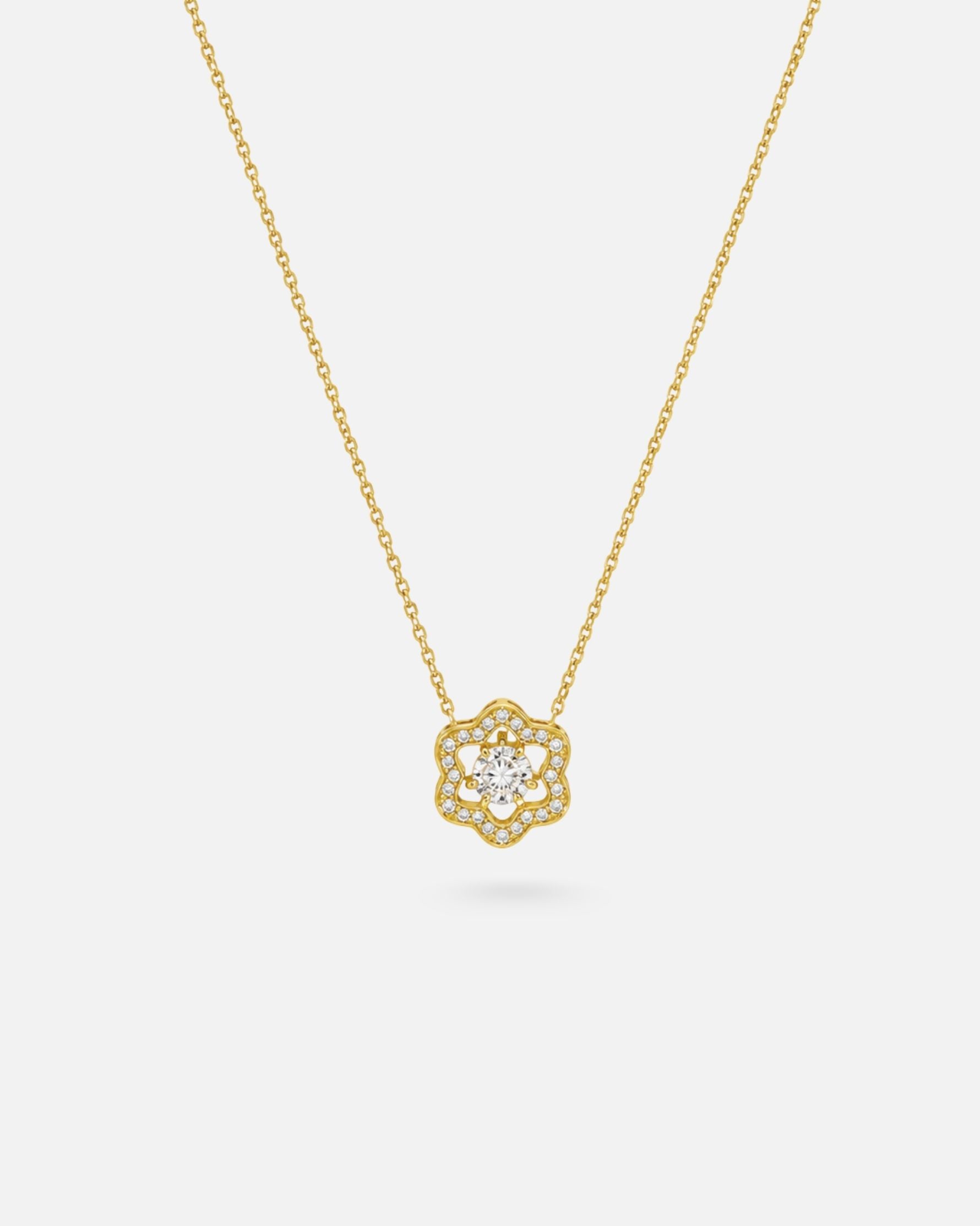 Collier Dancing Stone Fleur