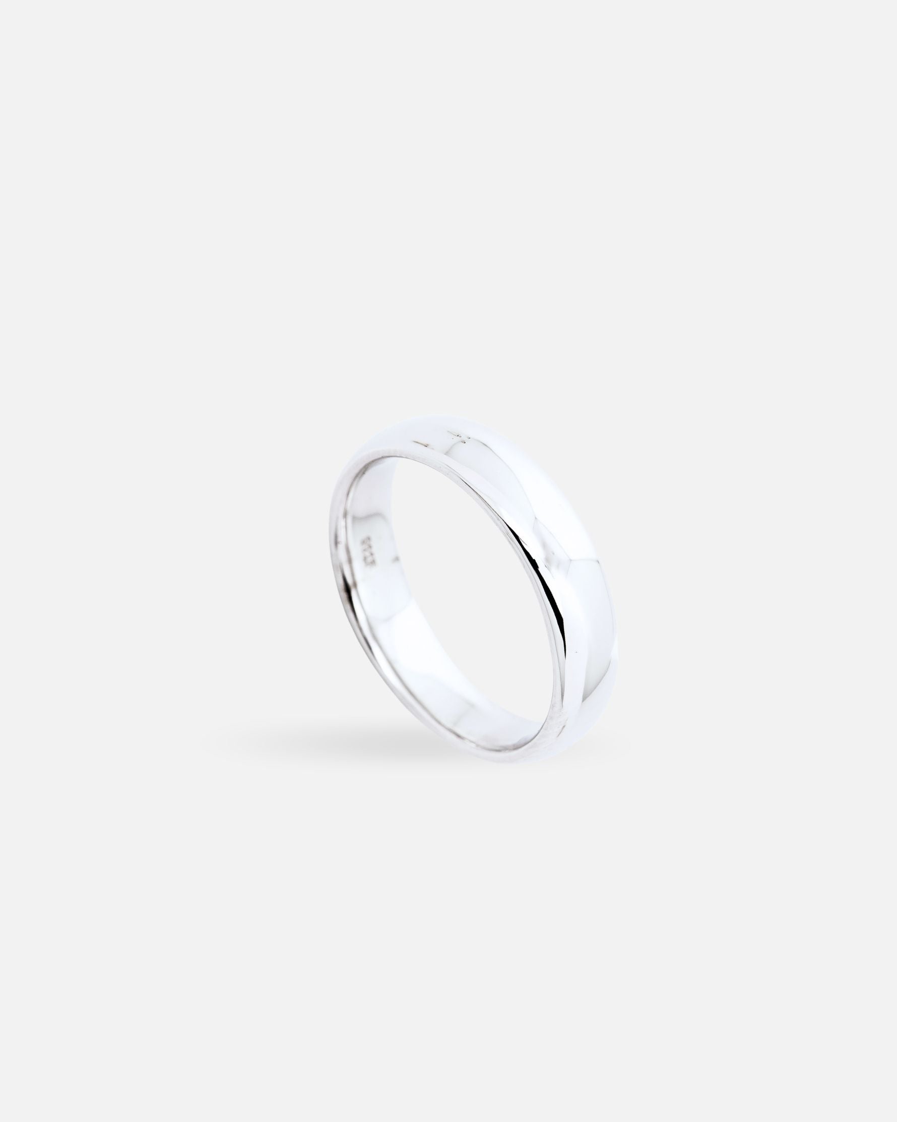 Alliance Homme Argent 925 – Classique Intemporel