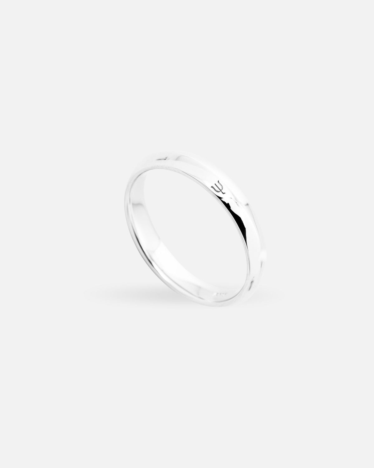 Alliance Homme Argent 925 – Finition Lisse Classique