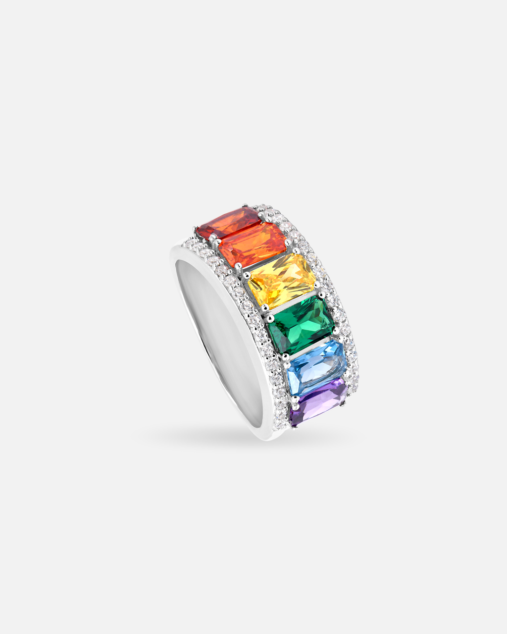 Arc-en-Ciel Ring – 925 Silver
