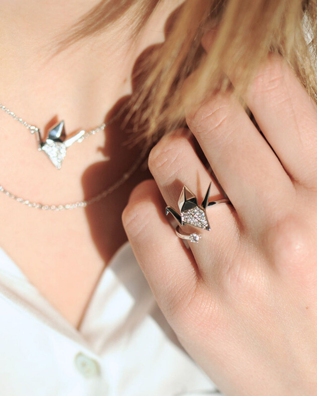 Bague Origami