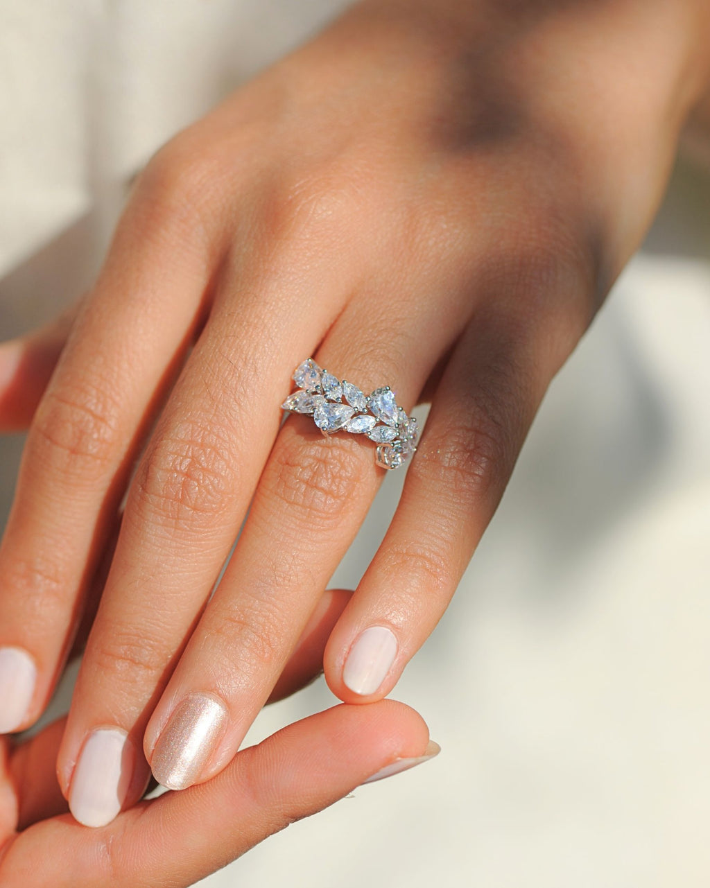 Bague Rivière en argent 925