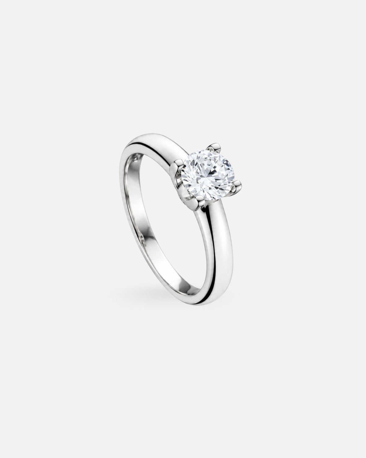 Bague solitaire Elsa Lee en argent 925 – Swarovski Zirconia taille brillant