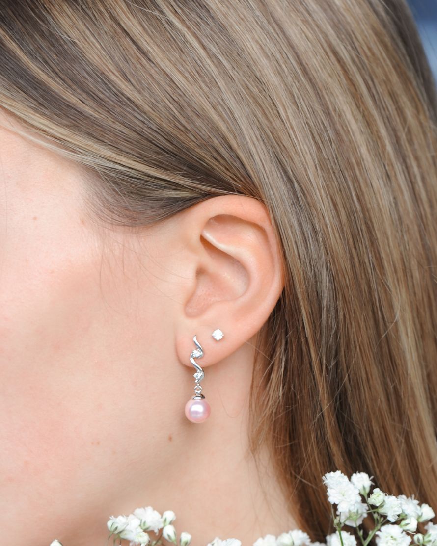 Boucles d’oreilles La Vie en Rose