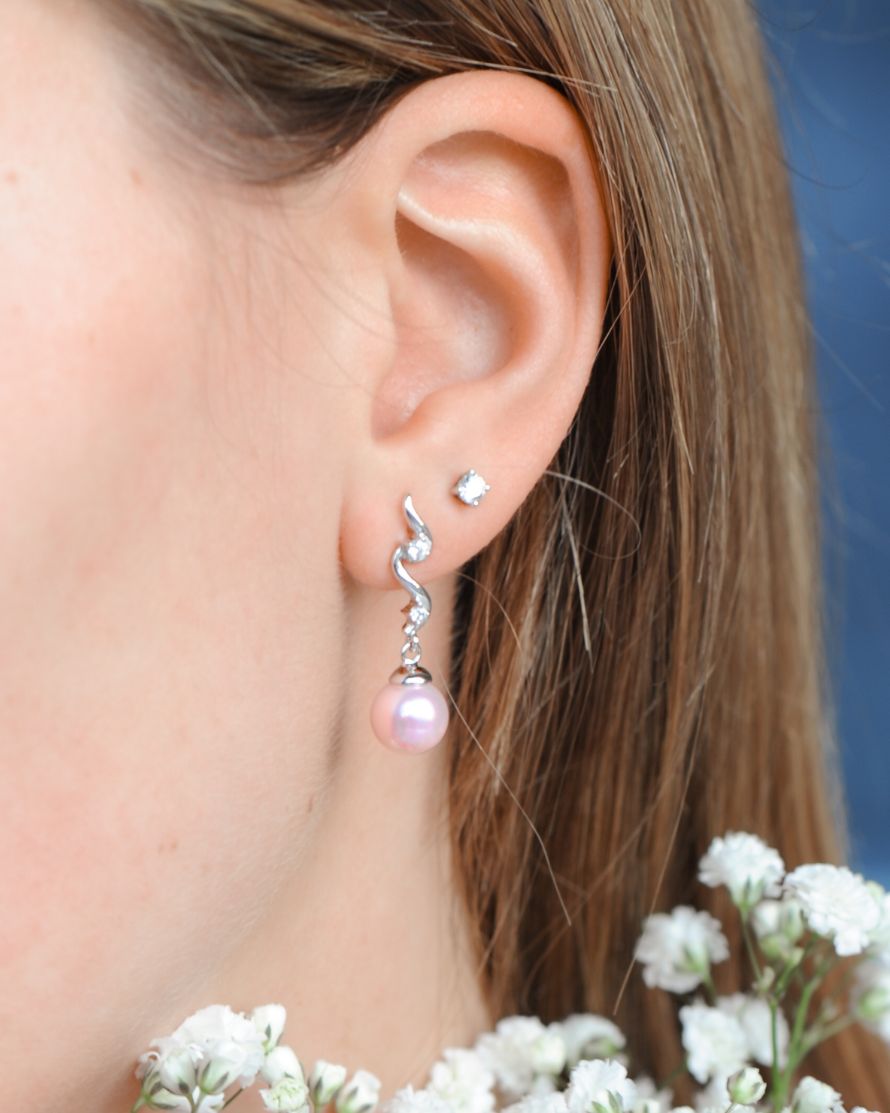 Boucles d’oreilles La Vie en Rose