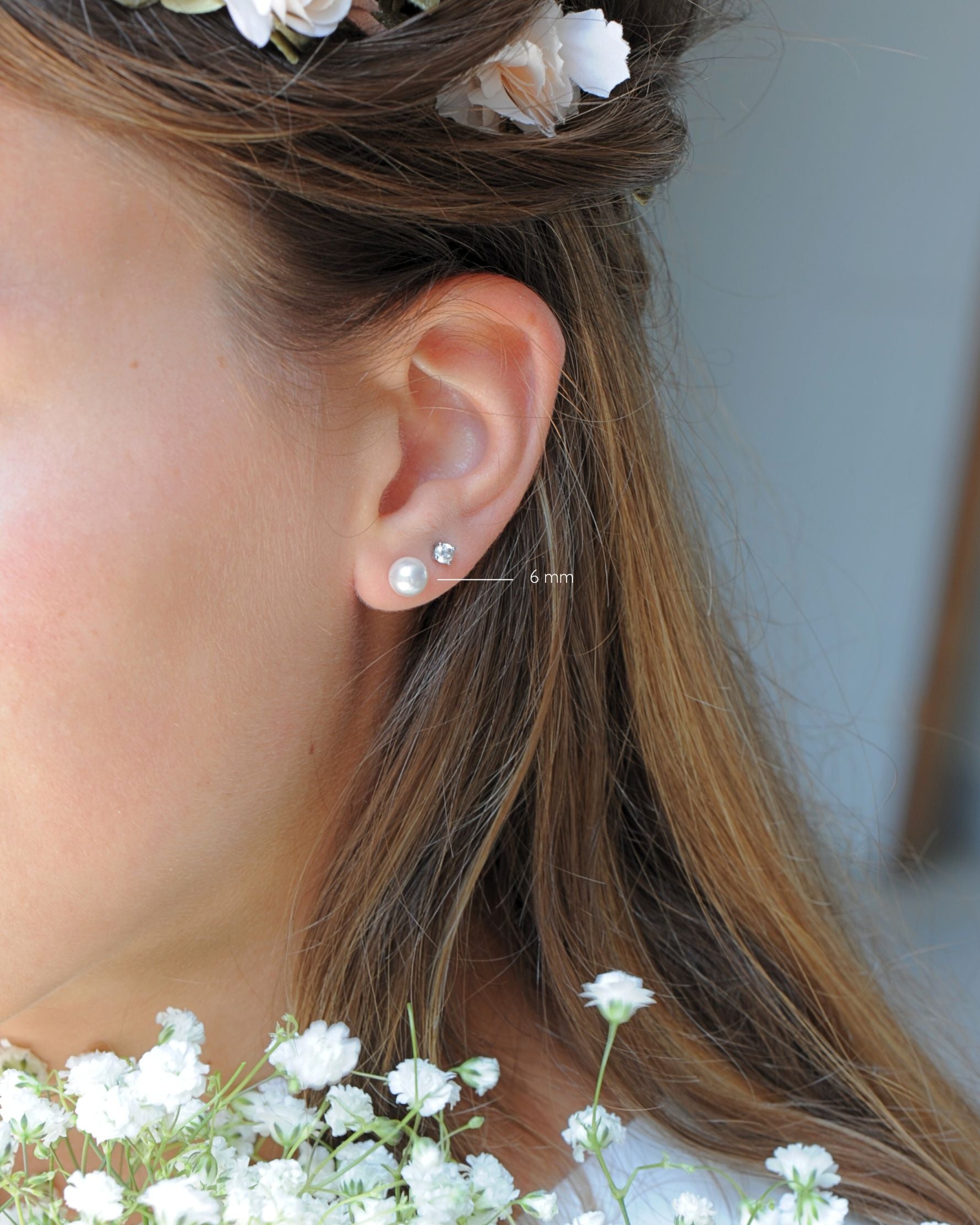 Boucles d’oreilles Pureté en argent 925