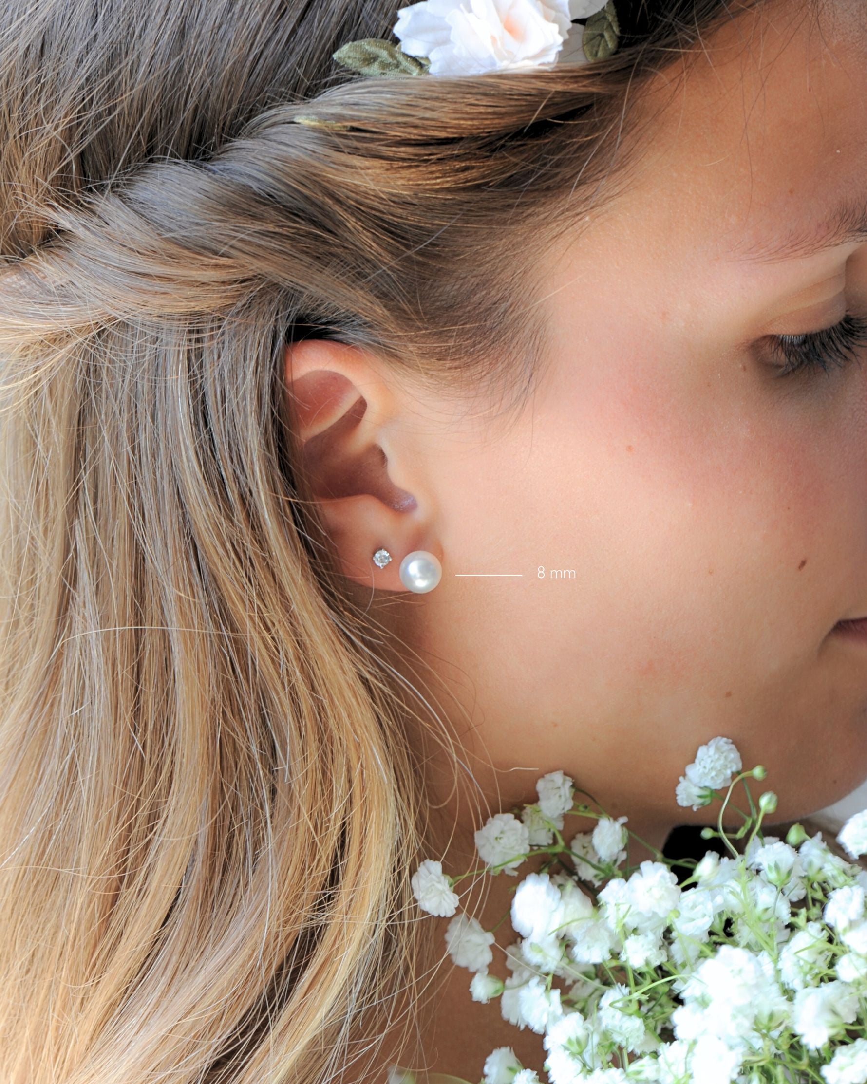 Boucles d’oreilles Pureté en argent 925