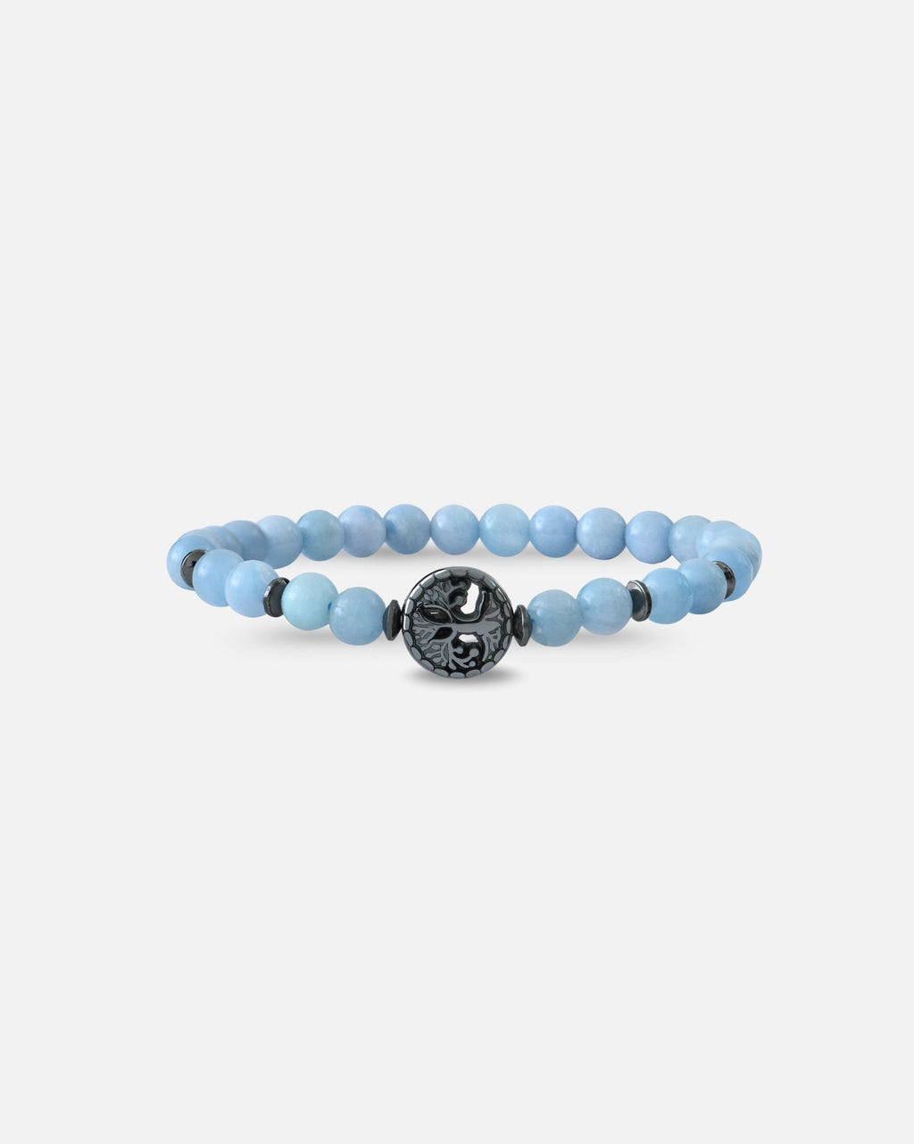 Aquamarine Arbre de Vie Bracelet