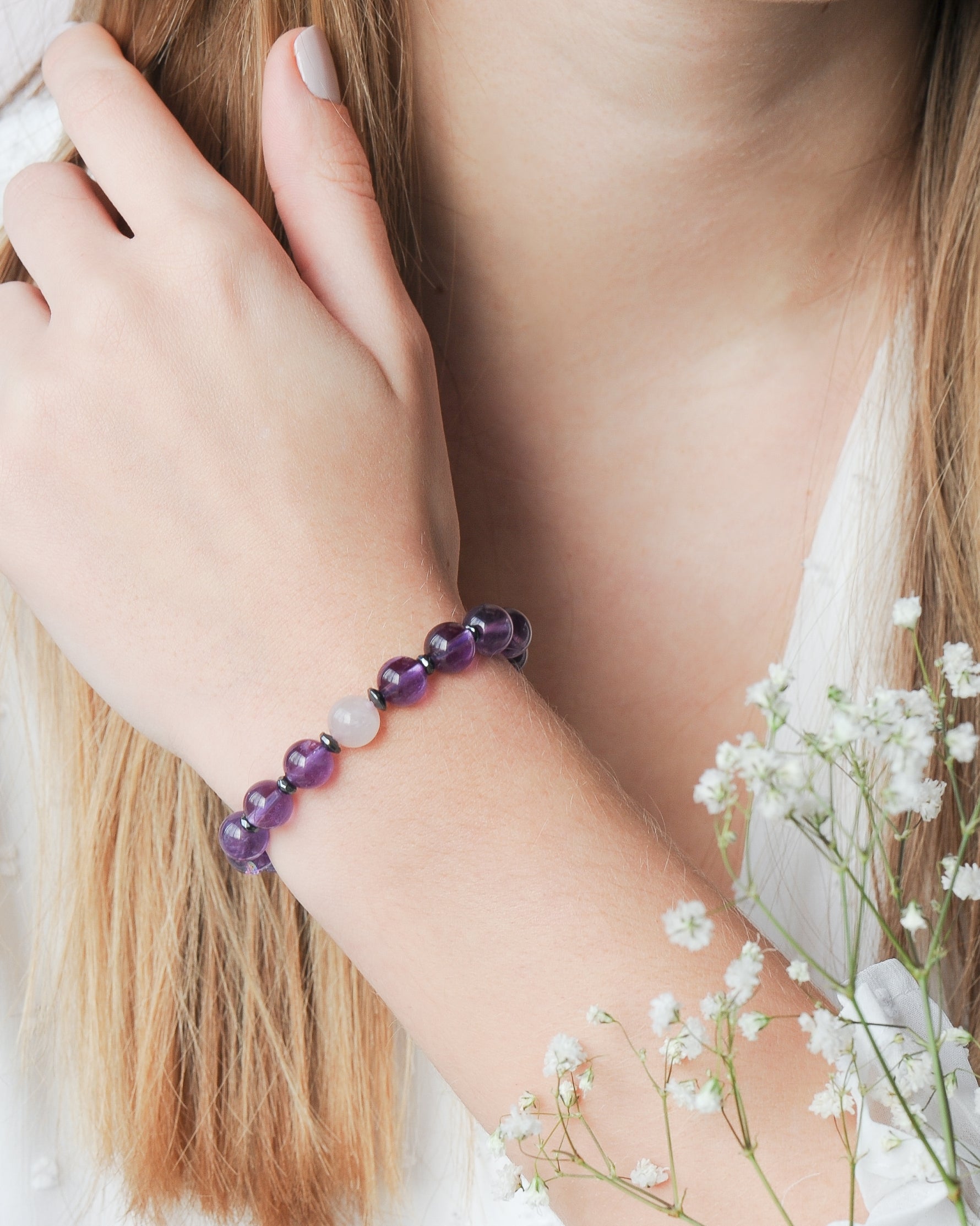 Amethyst Talisman Bracelet