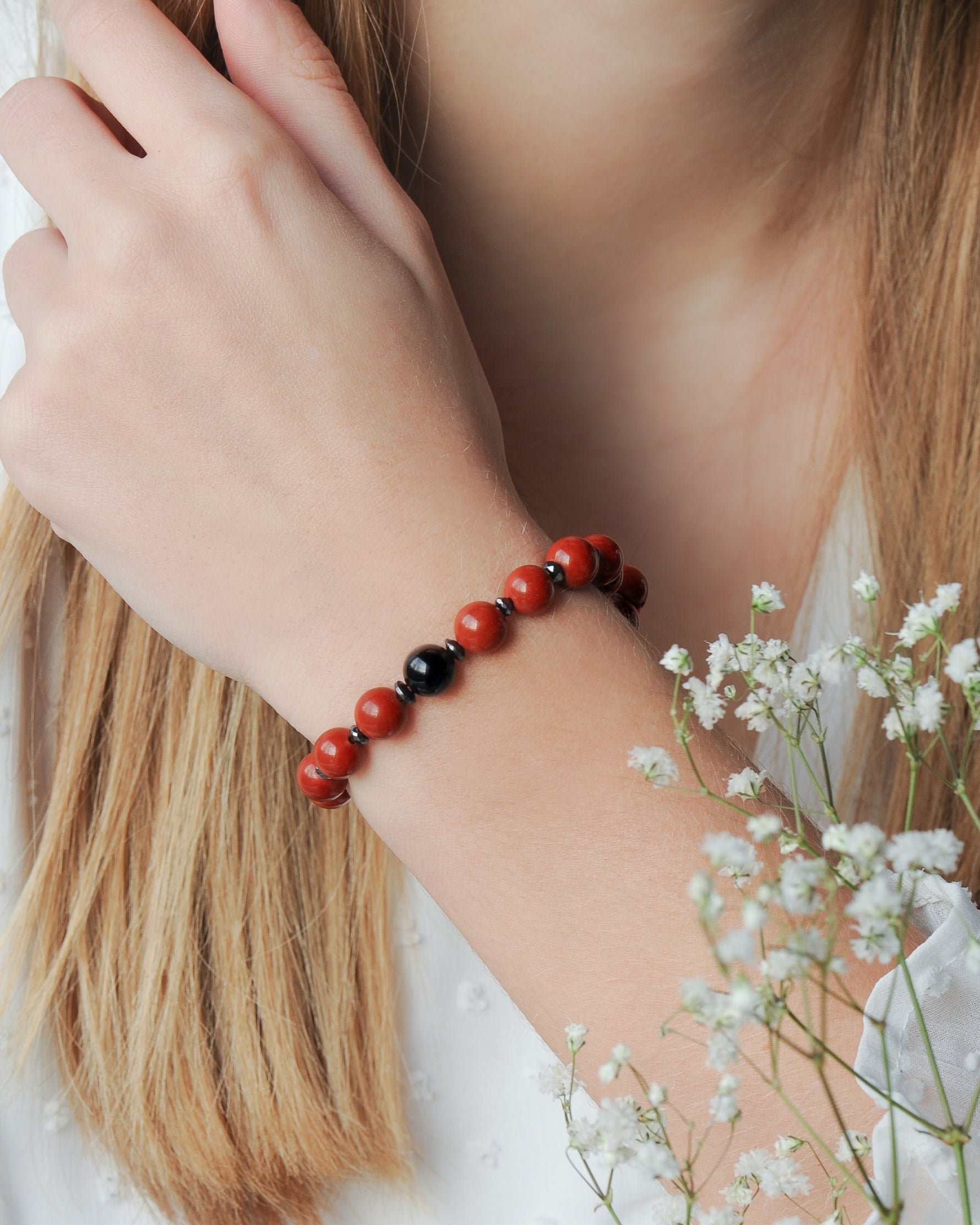 Red Jasper Talisman Bracelet