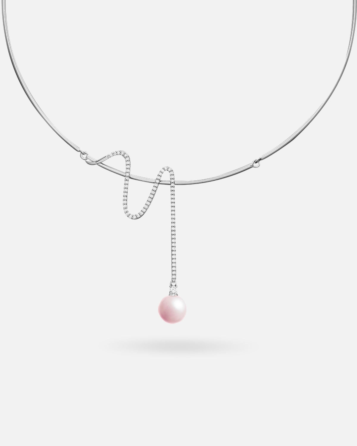 Collier La Vie en Rose en Argent 925