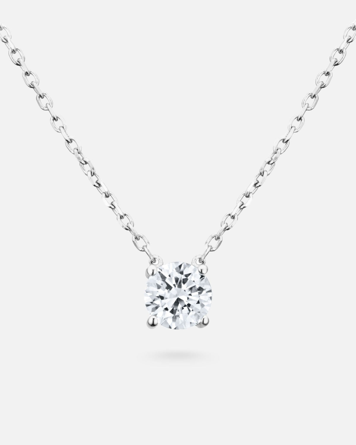 Collier Elsa Lee en argent 925 – Solitaire Swarovski Zirconia