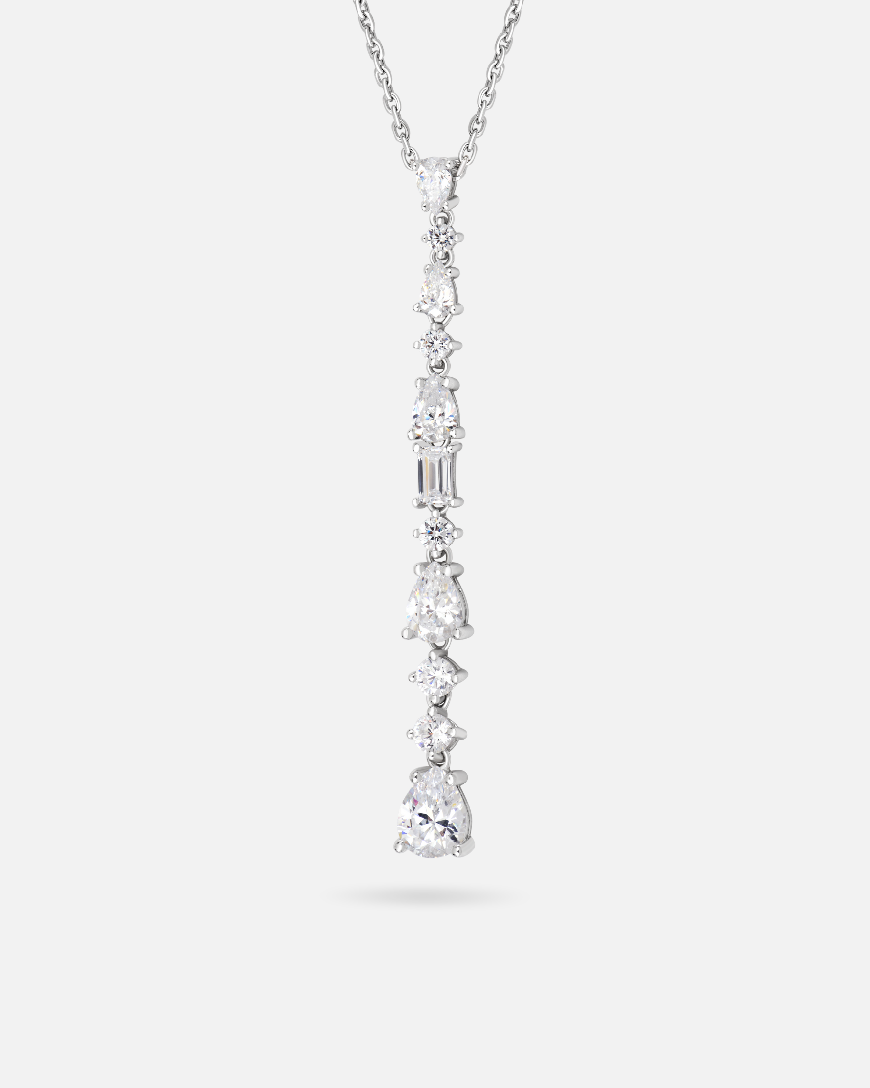 Tradition Rivière Pendant Necklace – 925 Silver