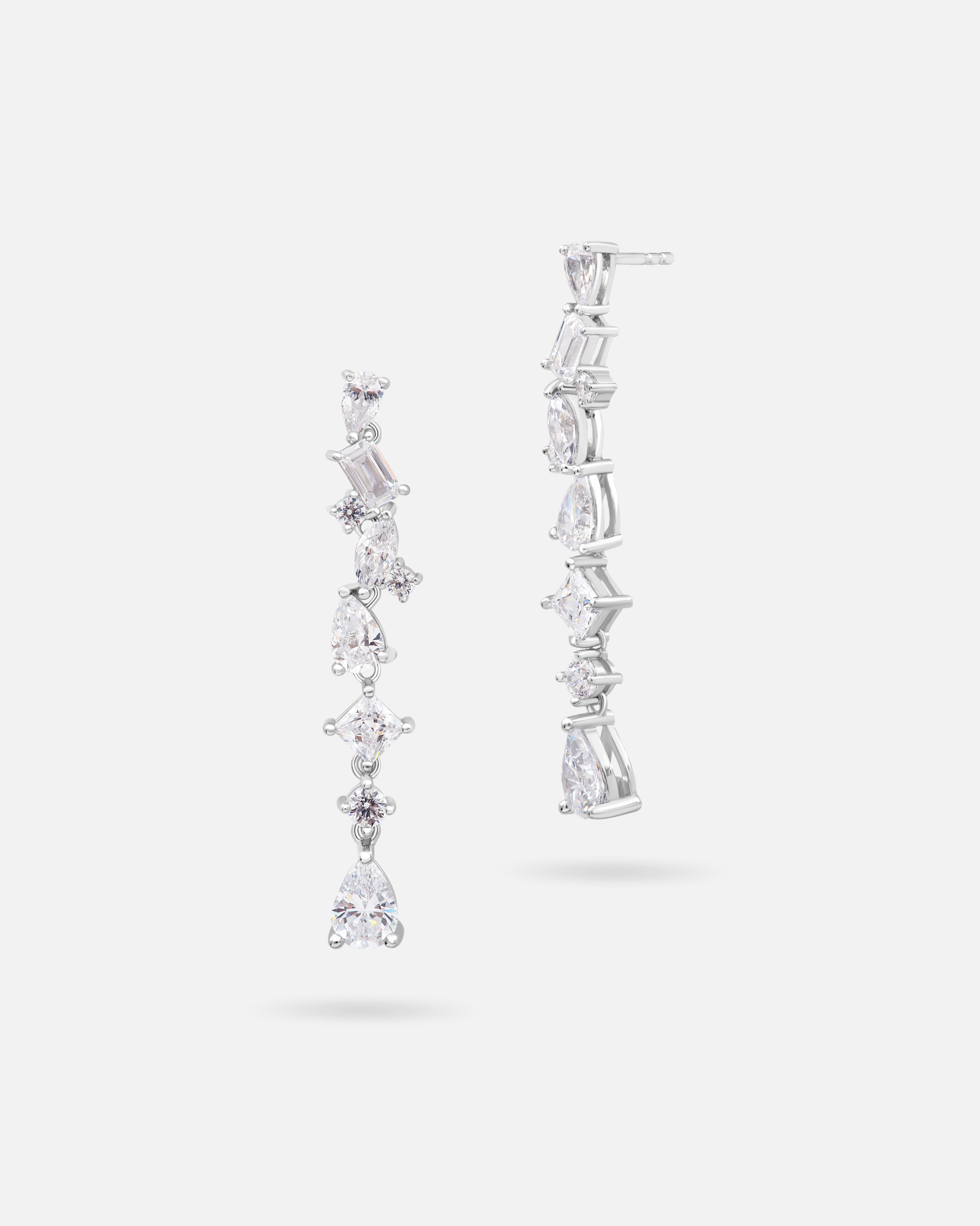 Boucles pendantes Tradition Rivière en argent 925